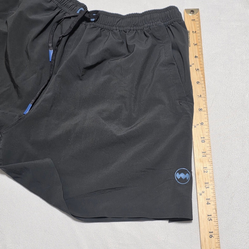 Janji Mens Multi Running Shorts Black 5 Inch Inseam No Liner Large - Picture 7 of 8